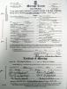 Marriage certificate for Tom Orlando McKenzie and Tami Sui Yerks/Bedford